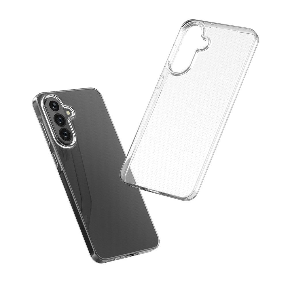 Husa Telefon, Vivimall, Compatibila Samsung Galaxy S23FE, Protect Plus TPU, 0.8-0.9 mm, Transparent - vivimall.ro