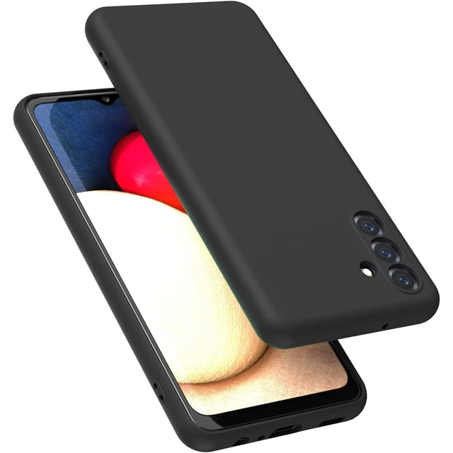 Husa de Protectie, Vivimall, pentru Samsung Galaxy S24 FE, Liquid Silicone, cu Microfibra pe Interior, Protectie Antisoc, Compatibil Incarcare Wireless, Negru - vivimall.ro