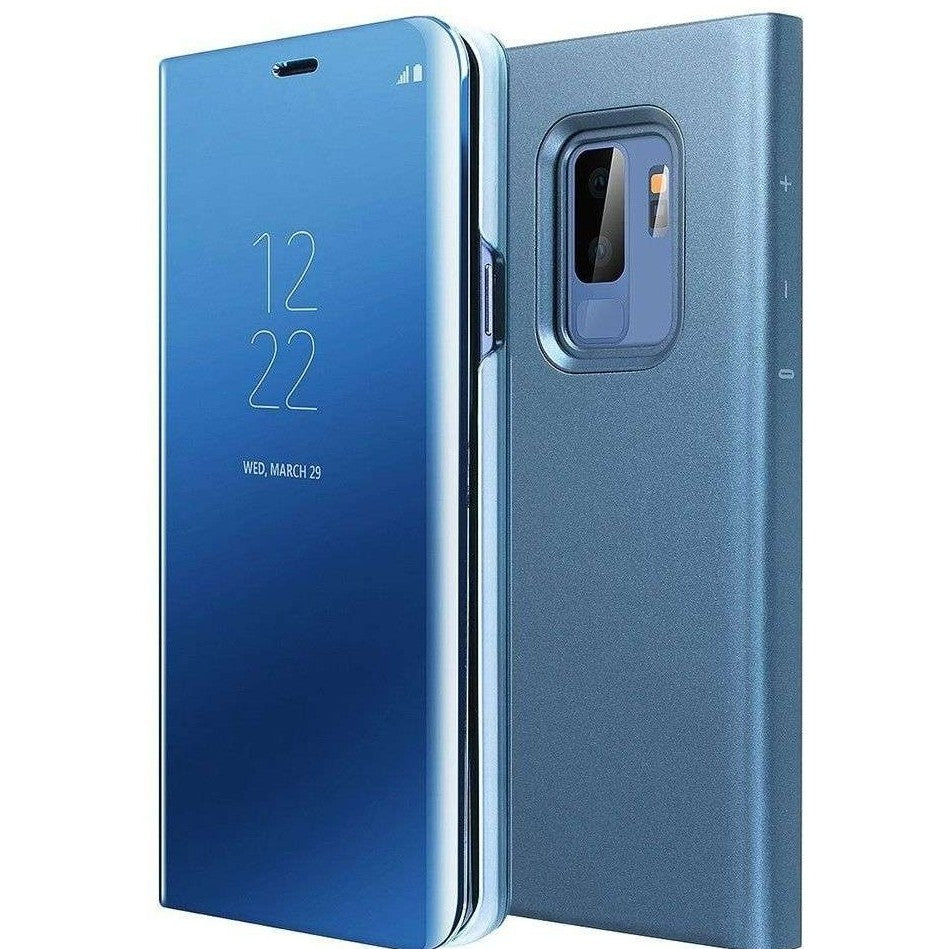 Husa de Protectie, Flippy, pentru Samsung Galaxy S8, Capac Oglinda, din Plastic, Mov - vivimall.ro