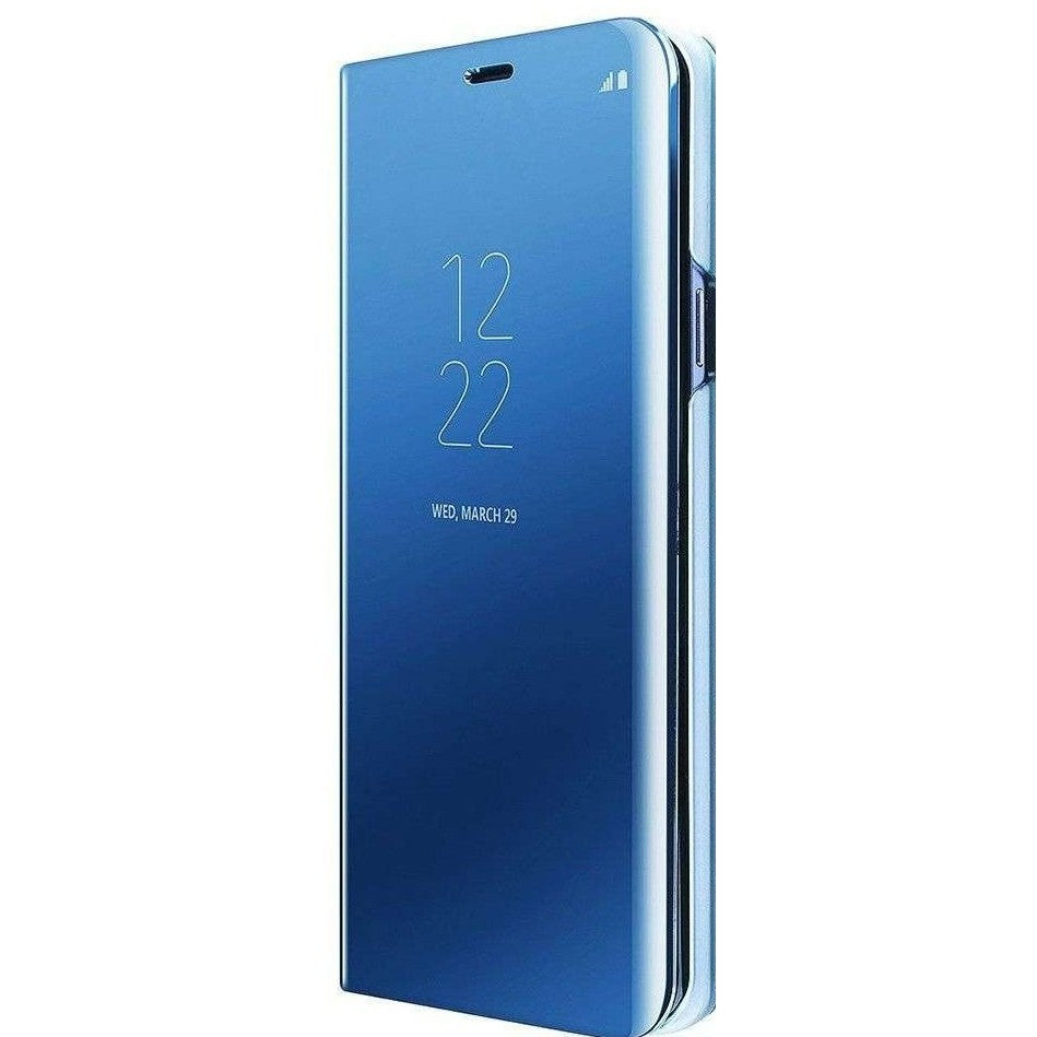 Husa de Protectie, Flippy, pentru Samsung Galaxy S9, Capac Oglinda, din Plastic, Mov - vivimall.ro