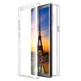Husa de protectie Flippy® pentru Samsung Note 8 Full Tpu 360 V2 Transparent - vivimall.ro