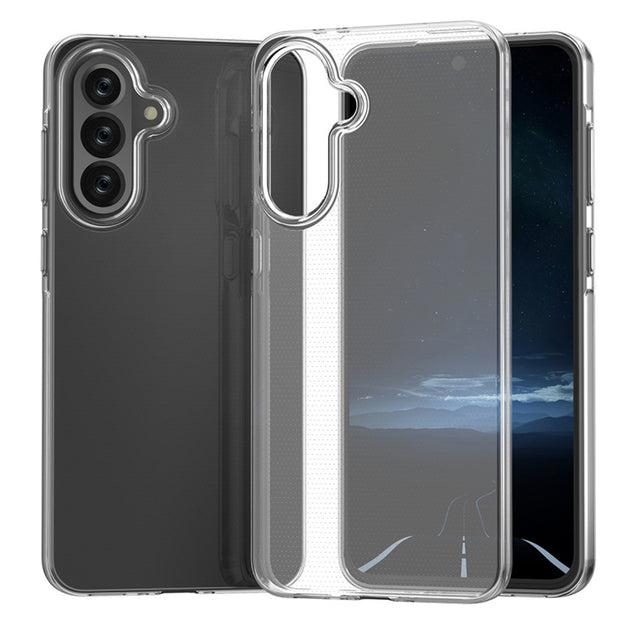 Husa de Protectie, Vivimall, Husa de Protectie pentru Samsung Galaxy S24 Ultra, tip Carcasa, subtire din Silicon TPU, 1 mm, Protect Plus, Transparenta - vivimall.ro