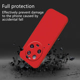 Husa de Protectie, Vivimall, pentru Xiaomi 14 Ultra, Liquid Silicone, cu Microfibra pe Interior, Protectie Antisoc, Compatibil Incarcare Wireless, Rosu - vivimall.ro