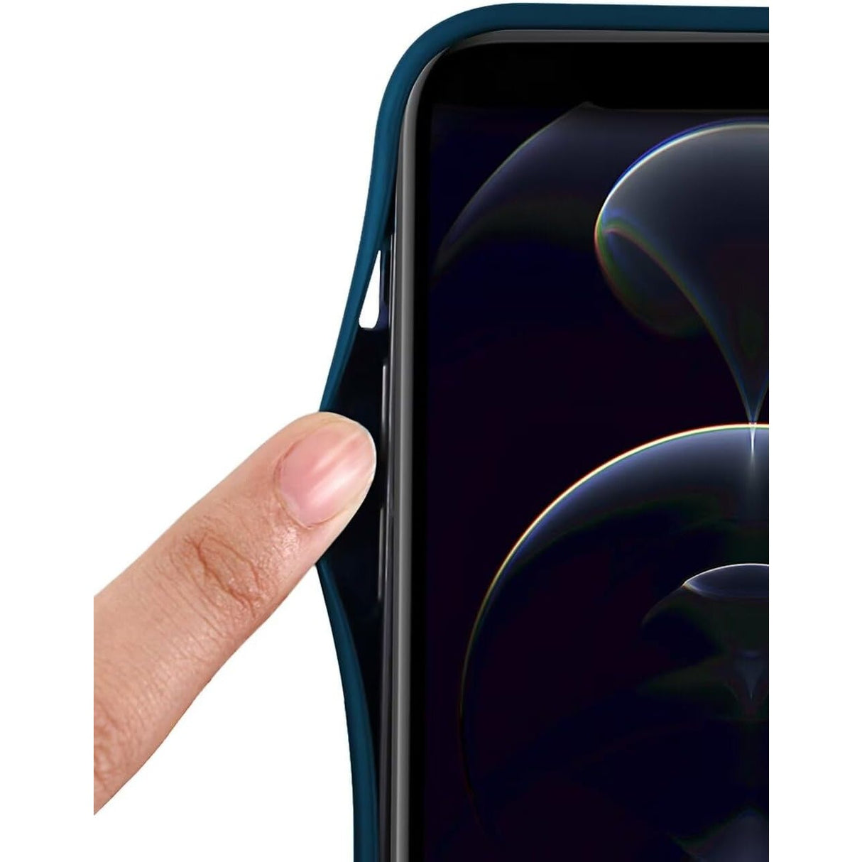 Husa de Protectie, Vivimall, pentru Xiaomi 14 Ultra, Liquid Silicone, cu Microfibra pe Interior, Protectie Antisoc, Compatibil Incarcare Wireless, Albastru - vivimall.ro