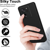 Husa de Protectie, Vivimall, pentru Xiaomi Redmi 13T, Liquid Silicone, cu Microfibra pe Interior, Protectie Antisoc, Compatibil Incarcare Wireless, Negru - vivimall.ro