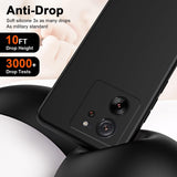 Husa de Protectie, Vivimall, pentru Xiaomi Redmi 13T, Liquid Silicone, cu Microfibra pe Interior, Protectie Antisoc, Compatibil Incarcare Wireless, Negru - vivimall.ro