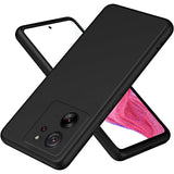 Husa de Protectie, Vivimall, pentru Xiaomi Redmi 13T, Liquid Silicone, cu Microfibra pe Interior, Protectie Antisoc, Compatibil Incarcare Wireless, Negru - vivimall.ro
