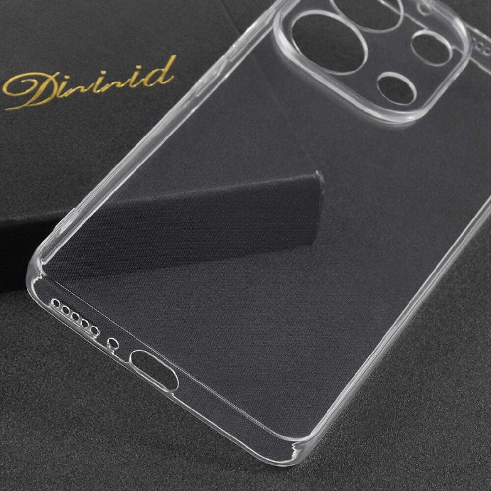 Husa Telefon, Vivimall, Compatibila Xiaomi Redmi Note 13 5G, Carcasa TPU, Protectie Camere, 1.5 mm, Transparent - vivimall.ro