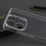 Husa Telefon, Vivimall, Compatibila Xiaomi Redmi Note 13 5G, Carcasa TPU, Protectie Camere, 1.5 mm, Transparent - vivimall.ro