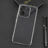 Husa Telefon, Vivimall, Compatibila Xiaomi Redmi Note 13 Pro 5G, Carcasa TPU, Protectie Camere, 1.5 mm, Transparent - vivimall.ro