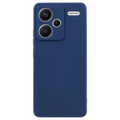 Husa de Protectie, Flippy, pentru Xiaomi Redmi Note 13 Pro Plus 5G, Liquid Silicone, cu Microfibra pe Interior, Protectie Antisoc, Compatibil Incarcare Wireless, Albastru - vivimall.ro