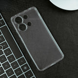 Husa de Protectie, Vivimall, pentru Xiaomi Redmi Note 13, TPU Protect Plus, cu Dust Plug, Transparent - vivimall.ro