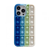 Husa de protectie Flippy Pop It compatibila cu Apple iPhone 13,Model 6,Multicolor - vivimall.ro