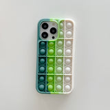 Husa de protectie Flippy Pop It compatibila cu Apple iPhone 13 Pro,Model 3,Multicolor - vivimall.ro