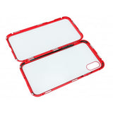 Husa de protectie Magnetic 360 pentru Apple iPhone XS Max, Rosu - vivimall.ro