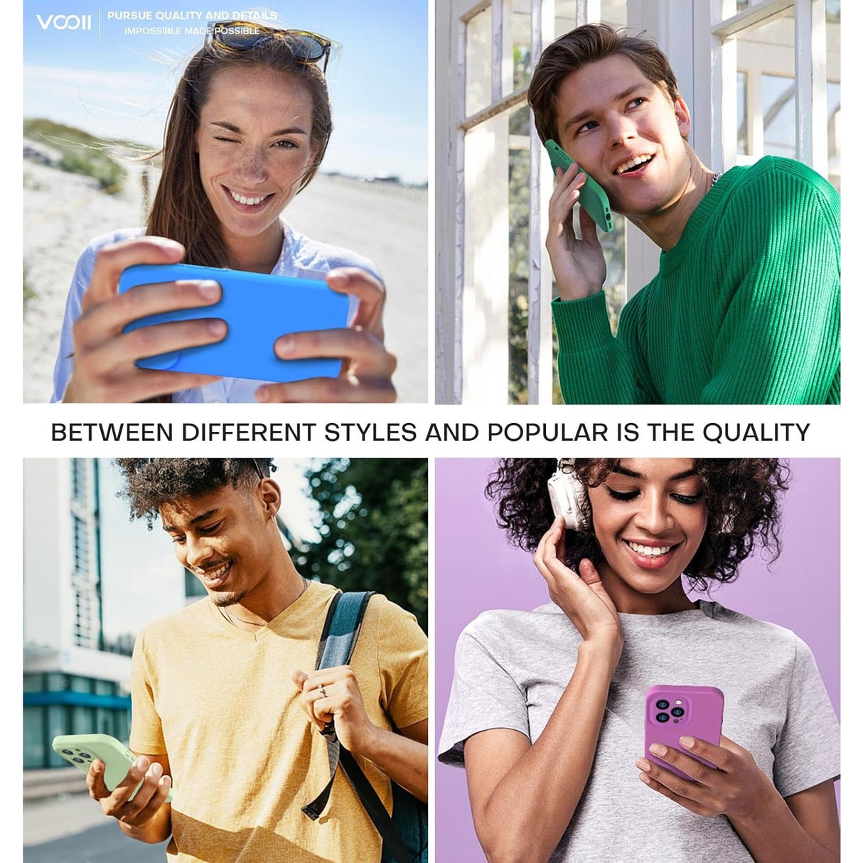 Husă verde iPhone 16 Pro din TPU mat, detaliu protecție cameră, buză ridicată