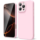 Husa de Protectie Matte TPU, Vivimall, pentru OnePlus Nord CE2 Lite, Protectie Camera, Antisoc, Antizgariere, Antialunecare, Acoperire Completa, Roz - vivimall.ro