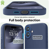 Husa de Protectie Matte TPU, Vivimall, pentru OnePlus Nord CE3 Lite, Protectie Camera, Antisoc, Antizgariere, Antialunecare, Acoperire Completa, Albastru - vivimall.ro