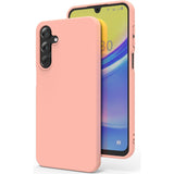 Husa de Protectie Matte TPU, Vivimall, pentru Samsung Galaxy A55 5G, Protectie Camera, Antisoc, Antizgariere, Antialunecare, Acoperire Completa, Roz - vivimall.ro