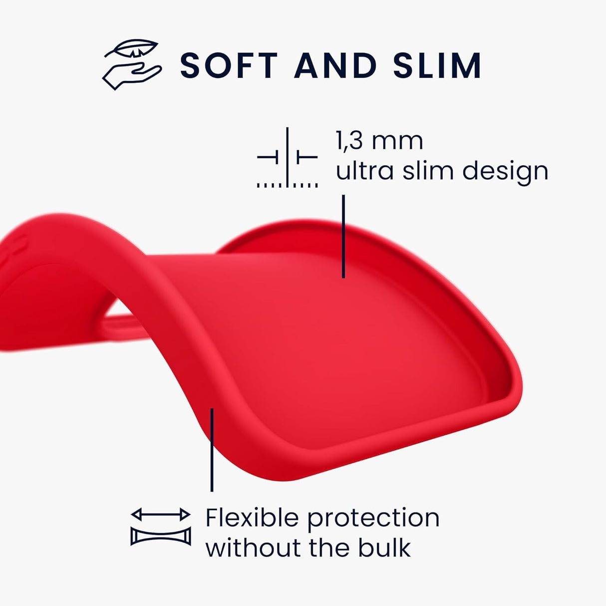 Husa de Protectie Matte TPU, Vivimall, pentru Samsung Galaxy S23 FE 5G, Protectie Camera, Antisoc, Antizgariere, Antialunecare, Acoperire Completa, Rosu - vivimall.ro