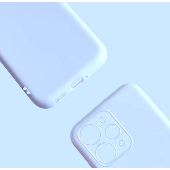 Husa de Protectie Matte TPU, Vivimall, pentru Xiaomi Redmi 12 Pro, Protectie Camera, Antisoc, Antizgariere, Antialunecare, Acoperire Completa, Albastru - vivimall.ro