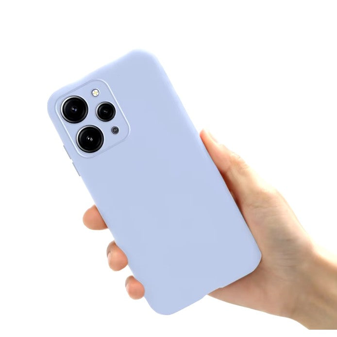 Husa de Protectie Matte TPU, Vivimall, pentru Xiaomi Redmi 12 Pro, Protectie Camera, Antisoc, Antizgariere, Antialunecare, Acoperire Completa, Albastru - vivimall.ro