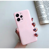 Husa de Protectie Matte TPU, Vivimall, pentru Xiaomi Redmi 12 Pro, Protectie Camera, Antisoc, Antizgariere, Antialunecare, Acoperire Completa, Roz - vivimall.ro