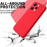 Husa de Protectie Matte TPU, Vivimall, pentru Xiaomi Redmi 12, Protectie Camera, Antisoc, Antizgariere, Antialunecare, Acoperire Completa, Rosu - vivimall.ro