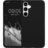 Husă protecție Xiaomi Redmi 13C neagră, material TPU flexibil, vedere colț antisoc