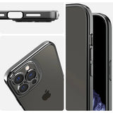 Husa de protectie pentru Apple iPhone 14 Pro, Flippy, Bracket series cu suport si protectie pentru camera, Negru - vivimall.ro