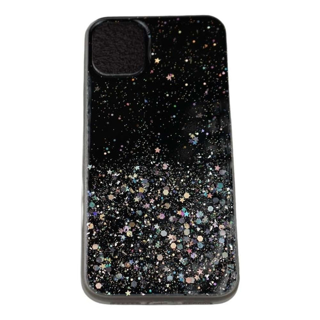 Husa de protectie pentru Apple iPhone 7 Luxury Glitter Stelute Negru - vivimall.ro
