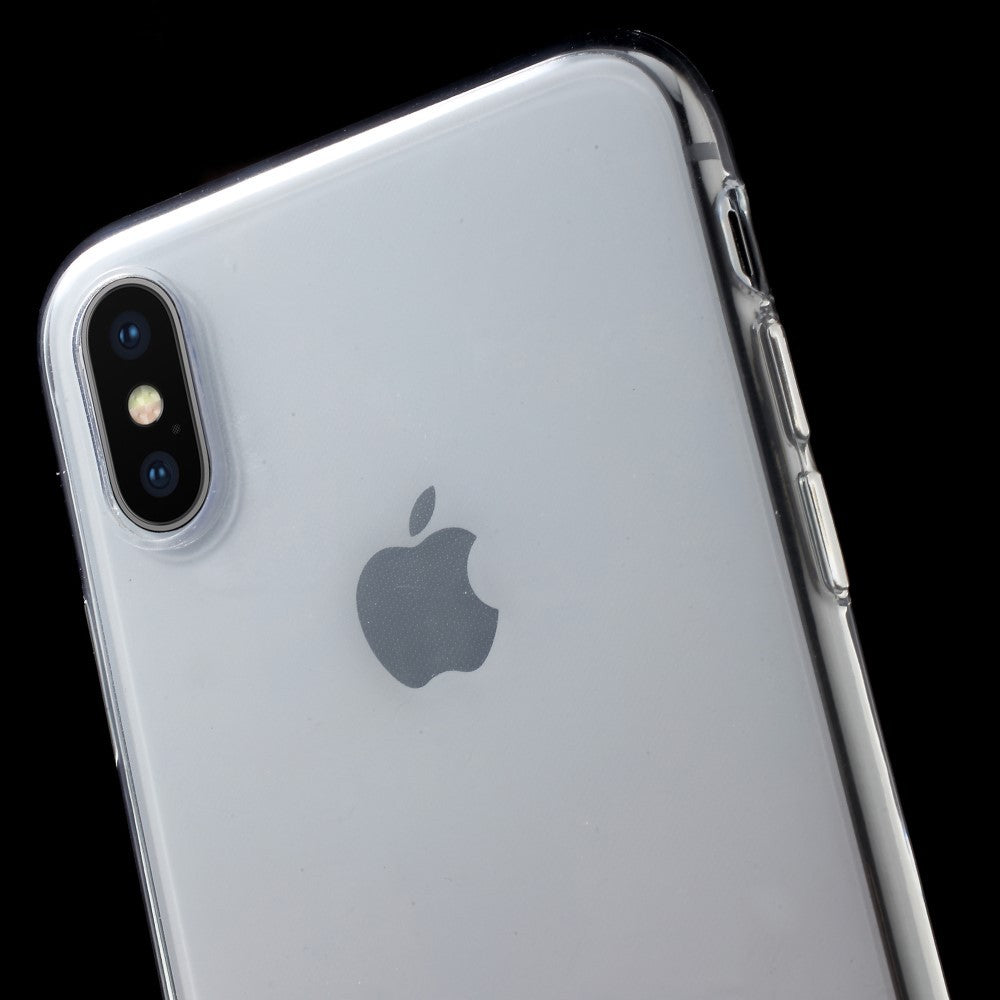 Husa de protectie pentru Apple iPhone X Tpu Transparent - vivimall.ro