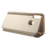 Husa de protectie pentru Huawei P Smart Flip Cover Oglinda Auriu - vivimall.ro