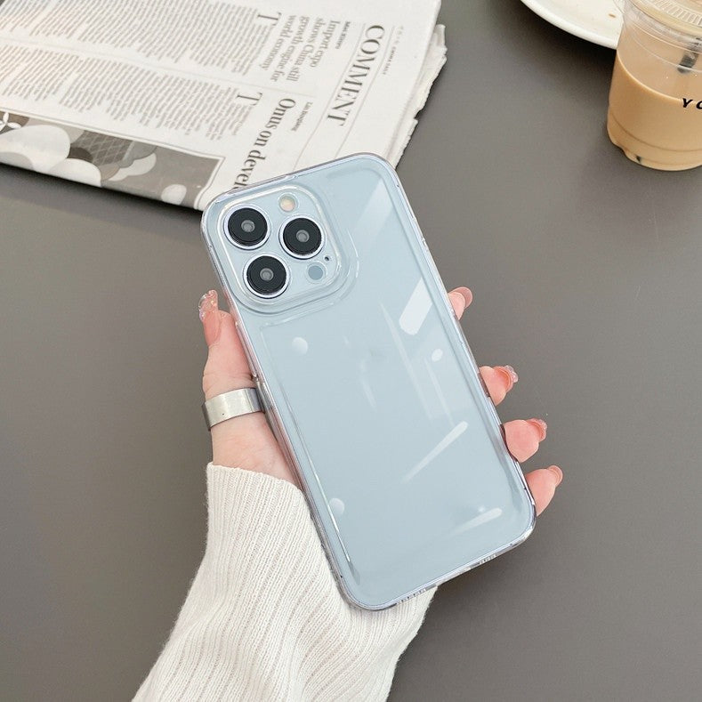 Husa de protectie pentru iPhone 14 Pro, Flippy, Space TPU Transparenta - vivimall.ro