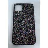 Husa de protectie pentru pentru Apple iPhone 11 Pro Max Sparkling Glitter TPU Negru - vivimall.ro