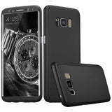 Husa de protectie pentru Samsung Galaxy S8 Full Cover 360 Negru + Folie de protectie - vivimall.ro