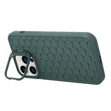 Husa de Protectie TPU, Vivimall, pentru Apple iPhone 14, 3D Cube, cu Inel, Protectie Camera, Antisoc, Antizgariere, Antialunecare, Acoperire Completa, Verde - vivimall.ro
