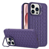 Husa de Protectie TPU, Vivimall, pentru Apple iPhone 14 Pro, 3D Cube, cu Inel, Protectie Camera, Antisoc, Antizgariere, Antialunecare, Acoperire Completa, Mov - vivimall.ro