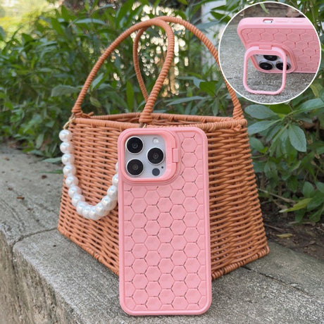 Husa de Protectie TPU, Vivimall, pentru Apple iPhone 15 Plus, 3D Cube, cu Inel, Protectie Camera, Antisoc, Antizgariere, Antialunecare, Acoperire Completa, Roz - vivimall.ro