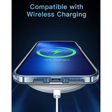 Husa de Protectie TPU, Vivimall, pentru Apple iPhone 16, MagSafe, Antisoc, Rezistenta la Impact, Protectie Camera, Transparent - vivimall.ro