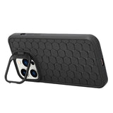Husa de Protectie TPU, Vivimall, pentru Samsung Galaxy S24, 3D Cube, cu Inel, Protectie Camera, Antisoc, Antizgariere, Antialunecare, Acoperire Completa, Negru - vivimall.ro