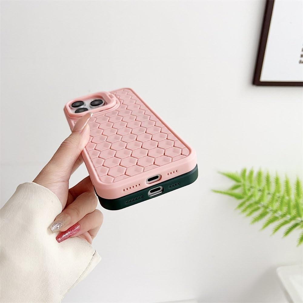 Husa de Protectie TPU, Vivimall, pentru Samsung Galaxy S24 Plus, 3D Cube, cu Inel, Protectie Camera, Antisoc, Antizgariere, Antialunecare, Acoperire Completa, Roz - vivimall.ro