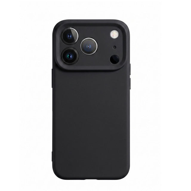 Husa de Protectie Telefon, Flippy, Compatibila cu iPhone 17 Pro Max, Silicon Premium Antisoc, Protectie Completa 360, Design Modern, Anti-Zgirieturi, Interior Microfibra, Negru - vivimall.ro