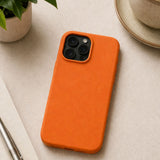 Husă Flippy iPhone 16 Pro Max portocaliu – decupaj precis buton Camera Control și margini ridicate 1,2 mm