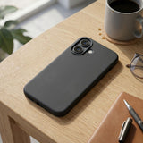 Husa de Protectie Telefon, Flippy, Compatibila cu iPhone 17 , Silicon Premium Antisoc, Protectie Completa 360, Design Modern, Anti-Zgirieturi, Interior Microfibra, Negru - vivimall.ro