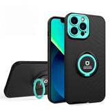 Husa Eagle Eye cu Stand pentru Apple iPhone 11 (6.1) Negru/Turcoaz, Suport Auto Magnetic, Protectie Antisoc, Flippy - vivimall.ro