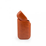 Husa Vivimall pentru IQOS 2.4 Plus, Capac de Protectie, Anti Soc si Zgarieturi, din Piele Ecologica, 43 g, 12 x 6 x 2.5 cm, Portocaliu - vivimall.ro