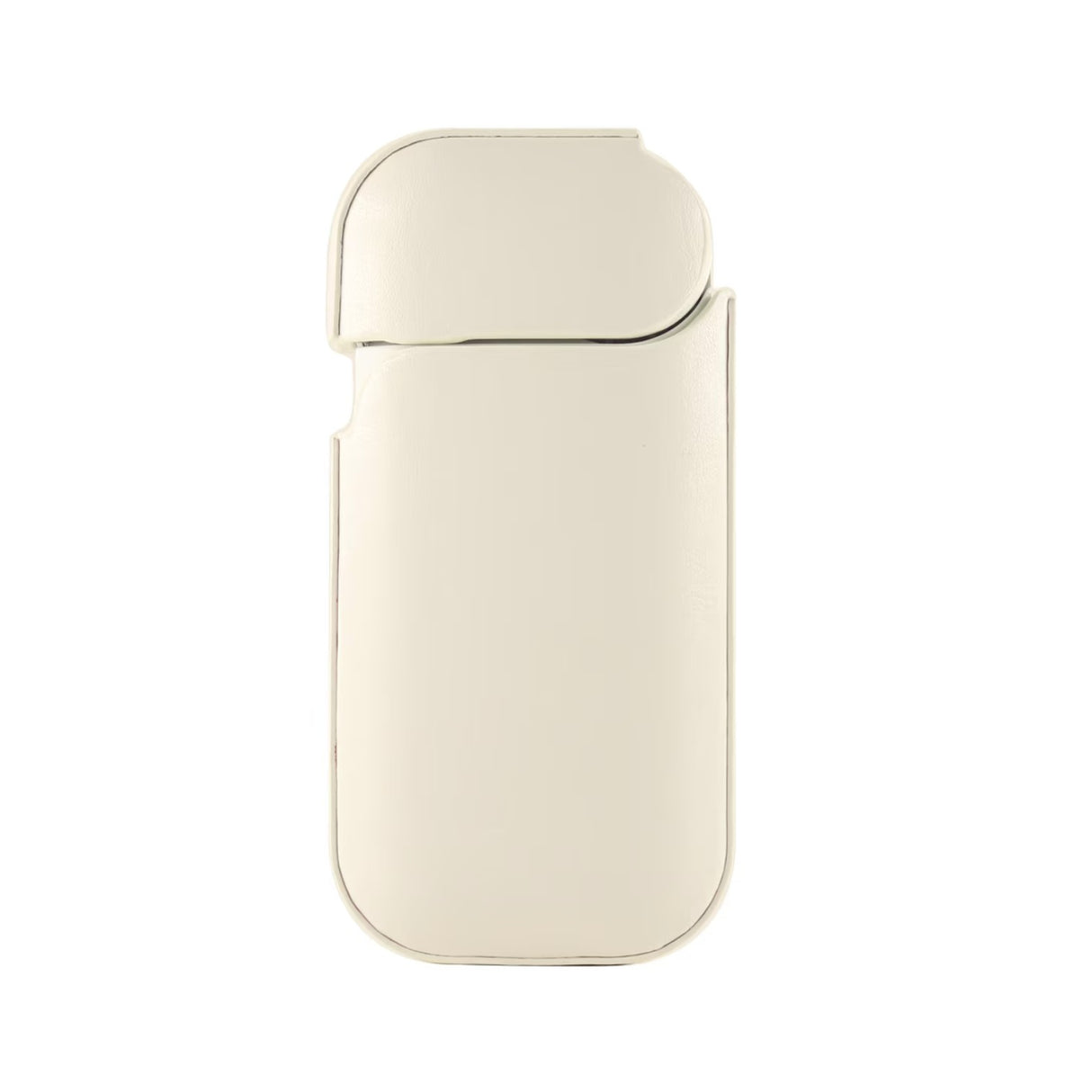 Husa Vivimall pentru IQOS 2.4 Plus, Capac de Protectie, Anti Soc si Zgarieturi, din Piele Ecologica, 43 g, 12 x 6 x 2.5 cm, Alb - vivimall.ro