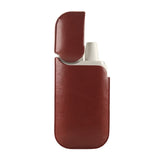 Husa Vivimall pentru IQOS 2.4 Plus, Capac de Protectie, Anti Soc si Zgarieturi, din Piele Ecologica, 43 g, 12 x 6 x 2.5 cm, Maro - vivimall.ro