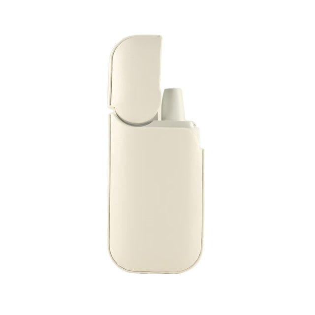 Husa Vivimall pentru IQOS 2.4 Plus, Capac de Protectie, Anti Soc si Zgarieturi, din Piele Ecologica, 43 g, 12 x 6 x 2.5 cm, Alb - vivimall.ro